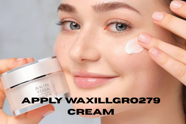 Apply Waxillgro279 Cream