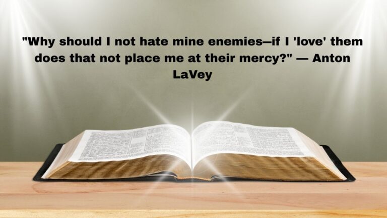 45+ Satanic Bible Quotes That Challenge Everything You Believe