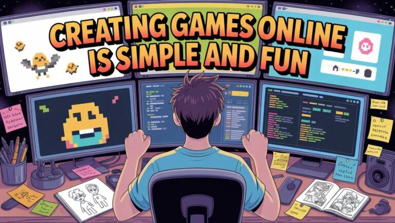 Creating Games Online Is Simple And Fun